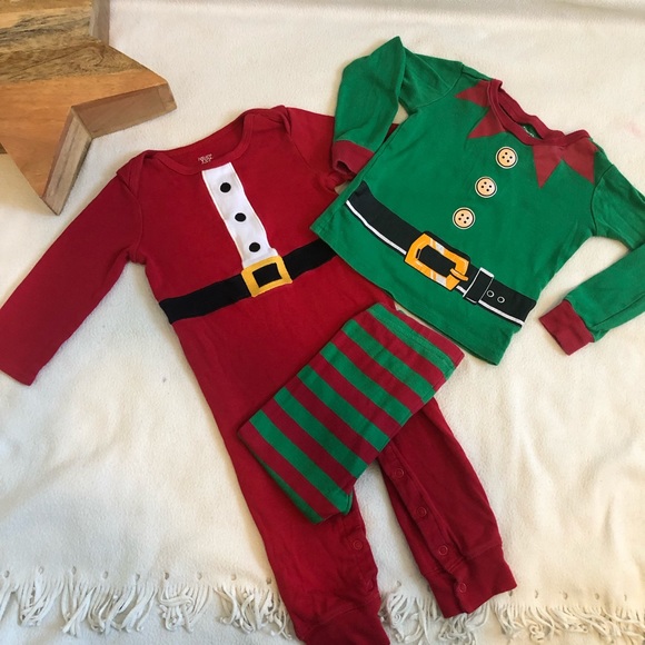 Children S Place Pajamas 2 Month Christmas Pjs Bundle Poshmark